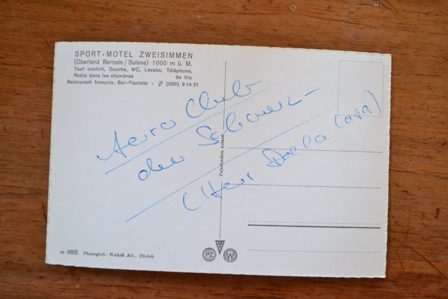 Ansichtskarten: AK Zweisimmen BE – Gebraucht aus Beinwil am See von kajak55 1