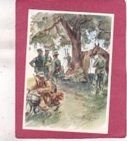 Militär Armee Grenzbesetzungskarte 5. Divison