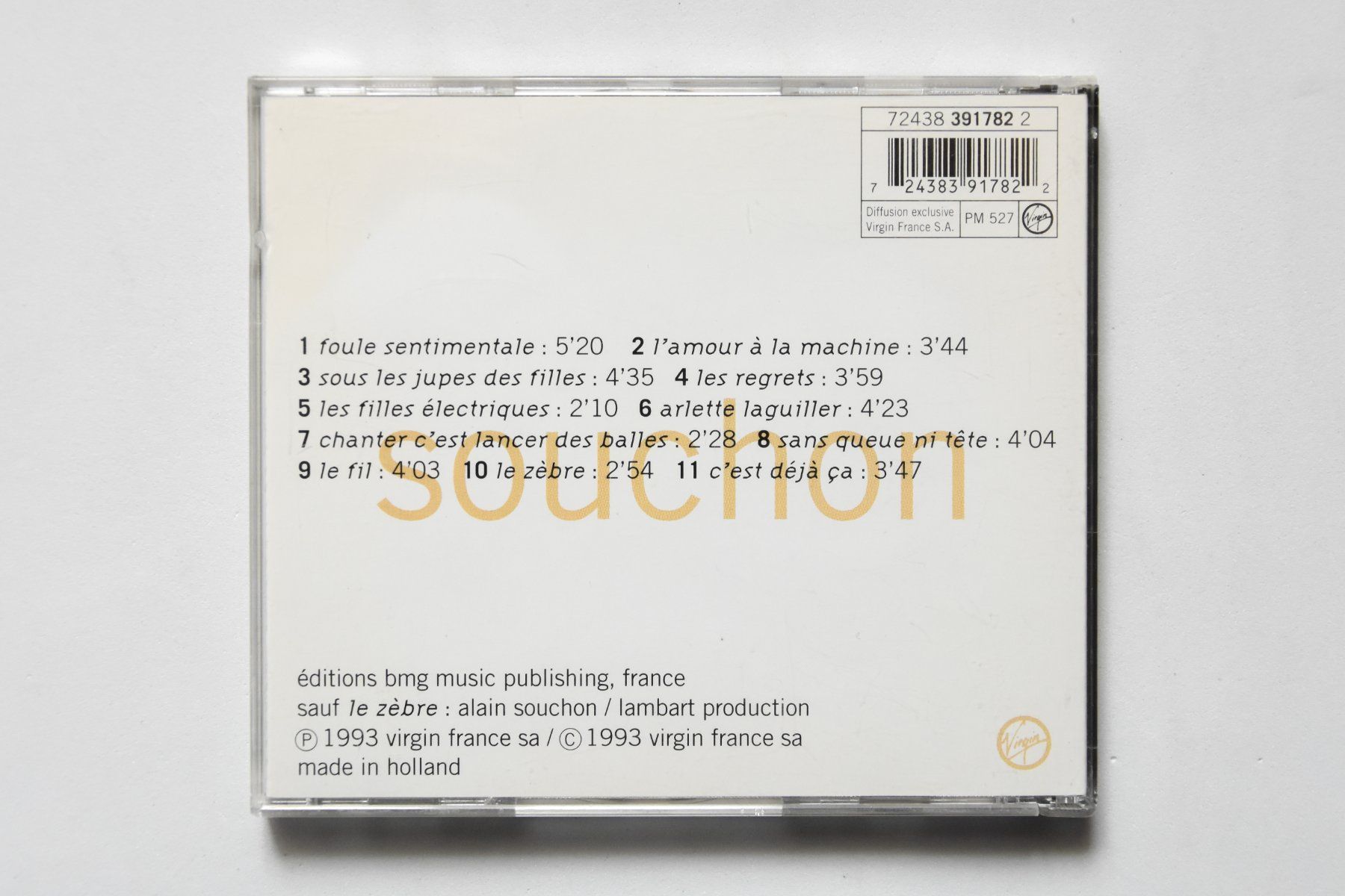 CDs: Alain Souchon - C'est déjà ça – Gebraucht aus Belmont-sur-Yverdon von ag97 2