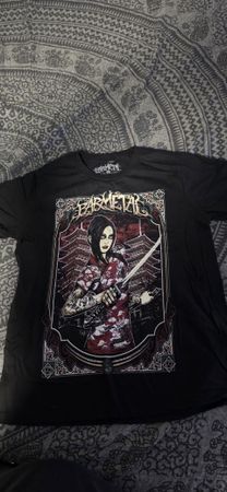 Bar Metal Shirt Women Gr.XL - Gothic