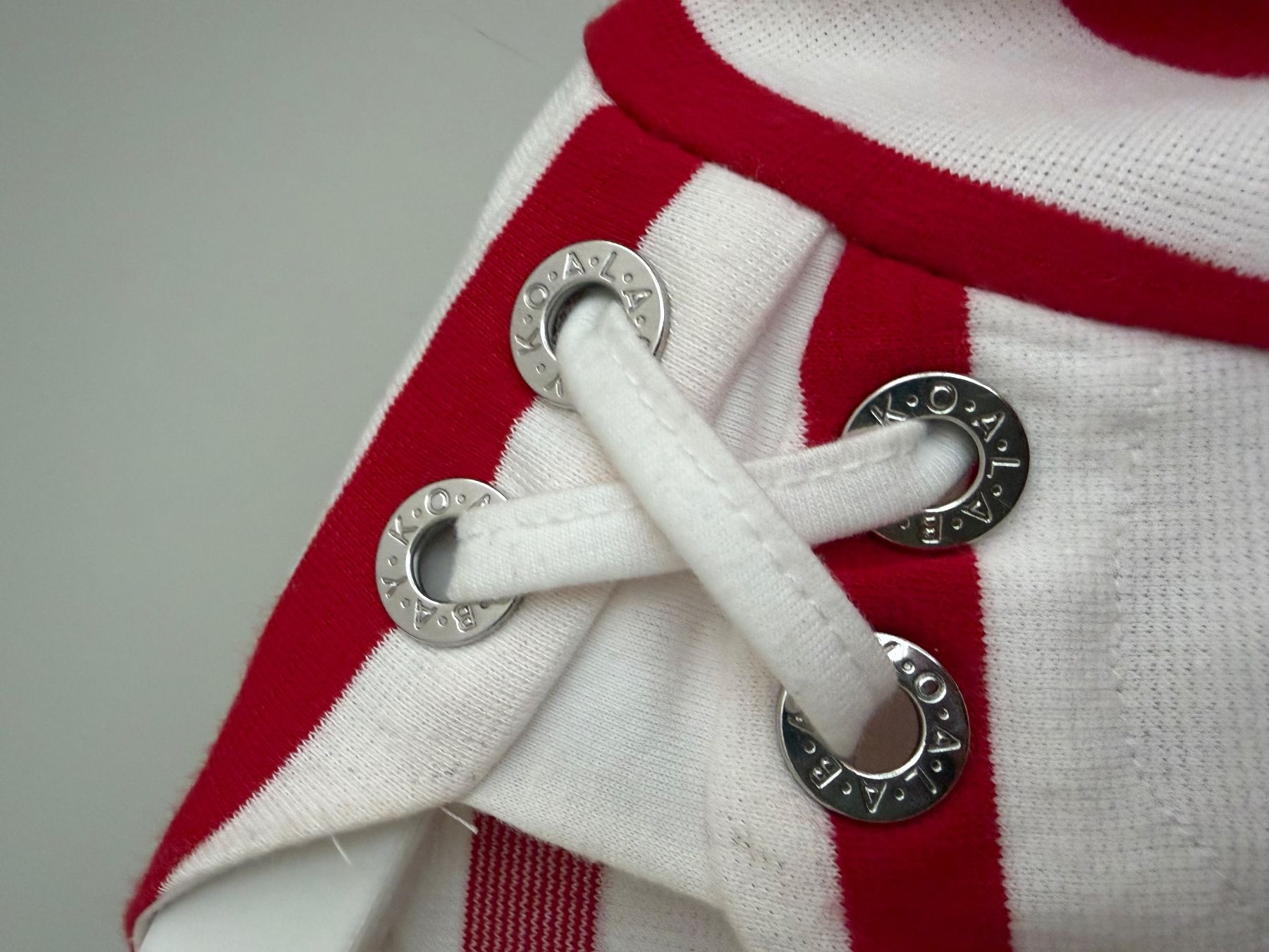 Koala Vestiti: Kleid gestreift rot weiss Grösse L – Usato da Zürich venduto da bruja01 2