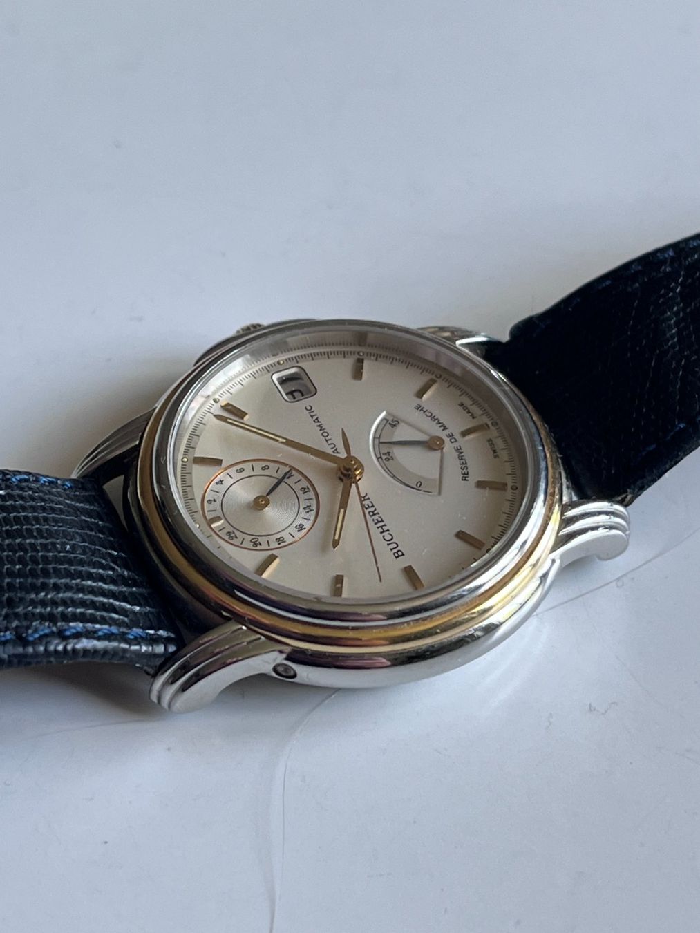 Bucherer Orologi: Bucherer Archimedes Reserve de Marche Automatic – Usato da Worblaufen venduto da chronyves 5