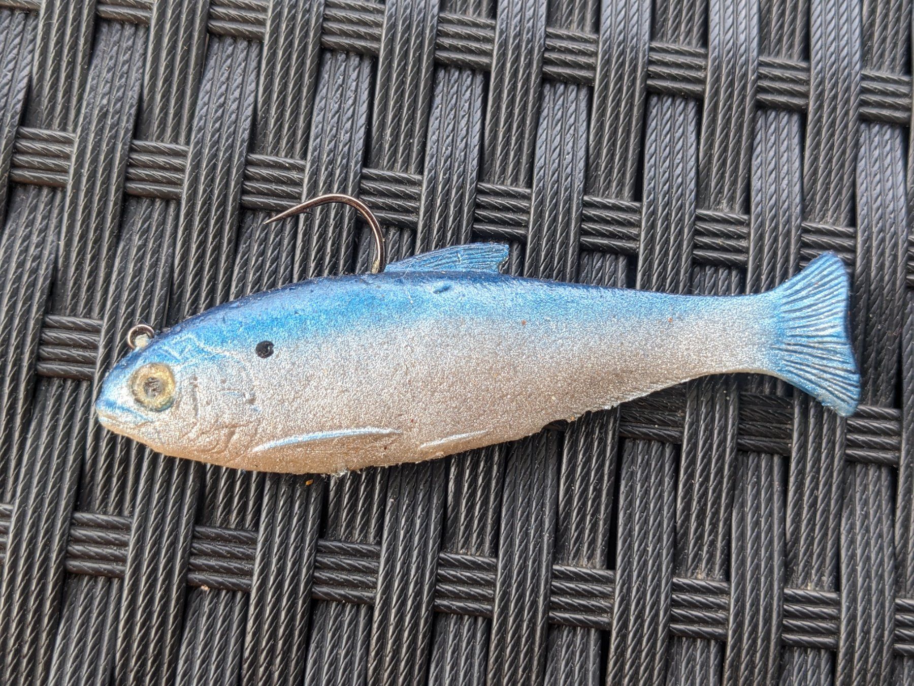 Esche: Huddleston Shad 4.5" (10cm gemessen) – Usato da Wil SG venduto da RoyalFizz 1