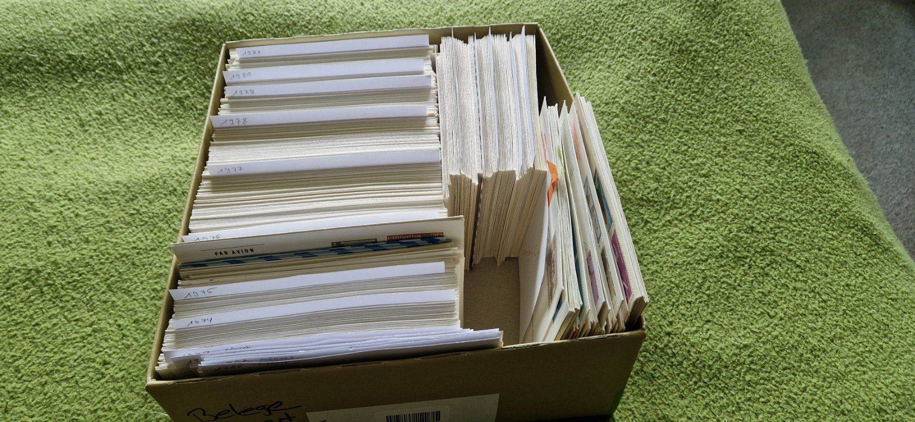 Tous les timbres: Belege Luftpost – D'occasion à Schwanden GL par Afredolino 1