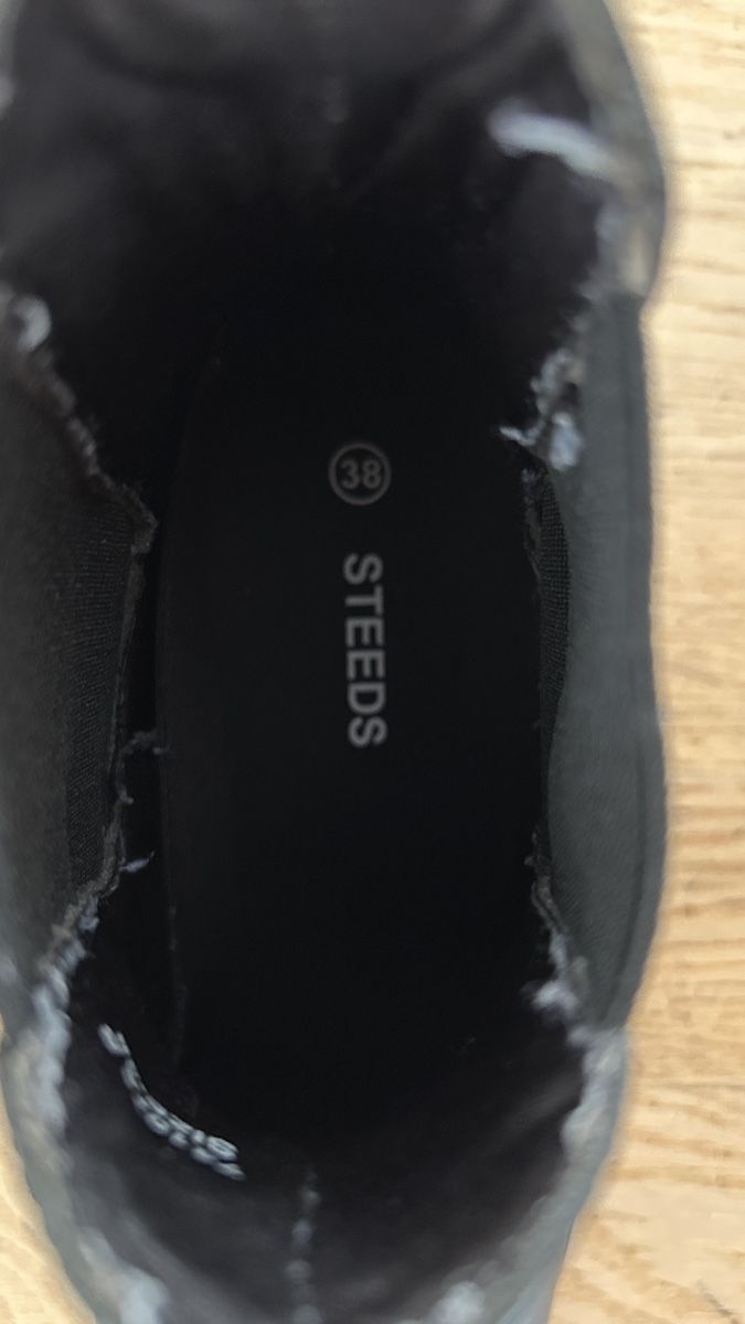 Damenschuhe: Bottines equitation STEEDS cuir noir pointure 38 bon état – Gebraucht aus Ecublens VD von ecublanc 1