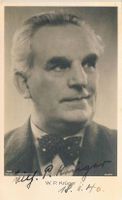 Wilhelm Paul Krüger 1883-1959 Autogramm Vintage Foto 9x14cm