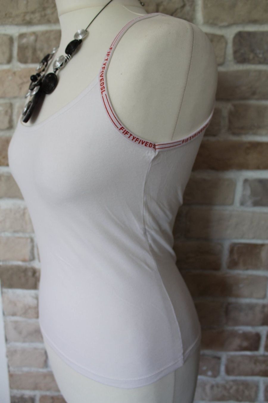 Top: Top blanc FIFTY FIVE DSL – Nuovo (secondo la descrizione) da Agiez venduto da chouchanelle 6
