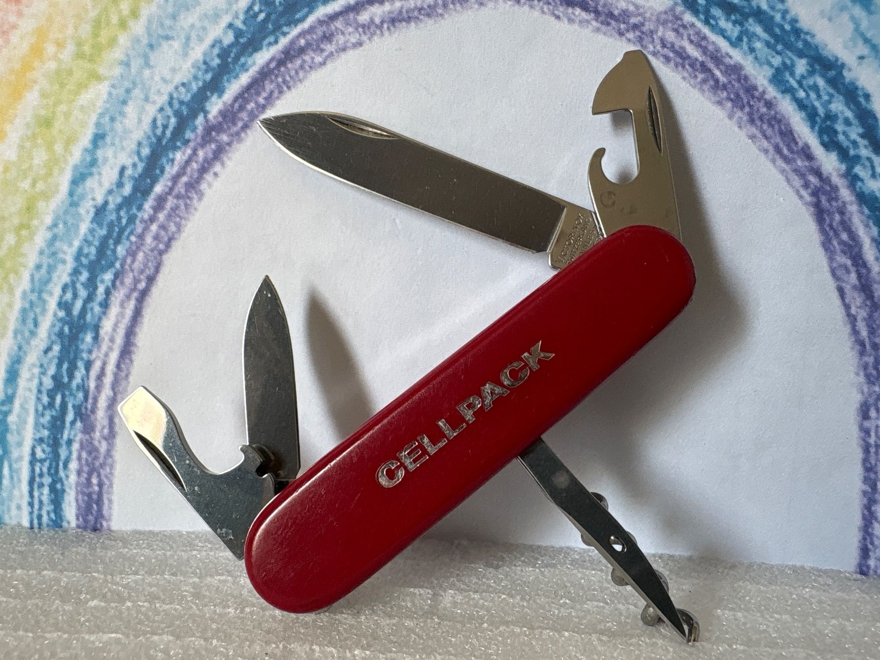 Victorinox Taschenmesser: VICTORINOX - Spartan - Sackmesser - CELLPACK – Gebraucht aus Andwil SG von Rainboli