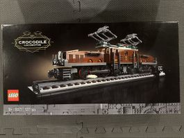 LEGO Krokodil Lokomotive 10277 gebraucht mit Anleitung
