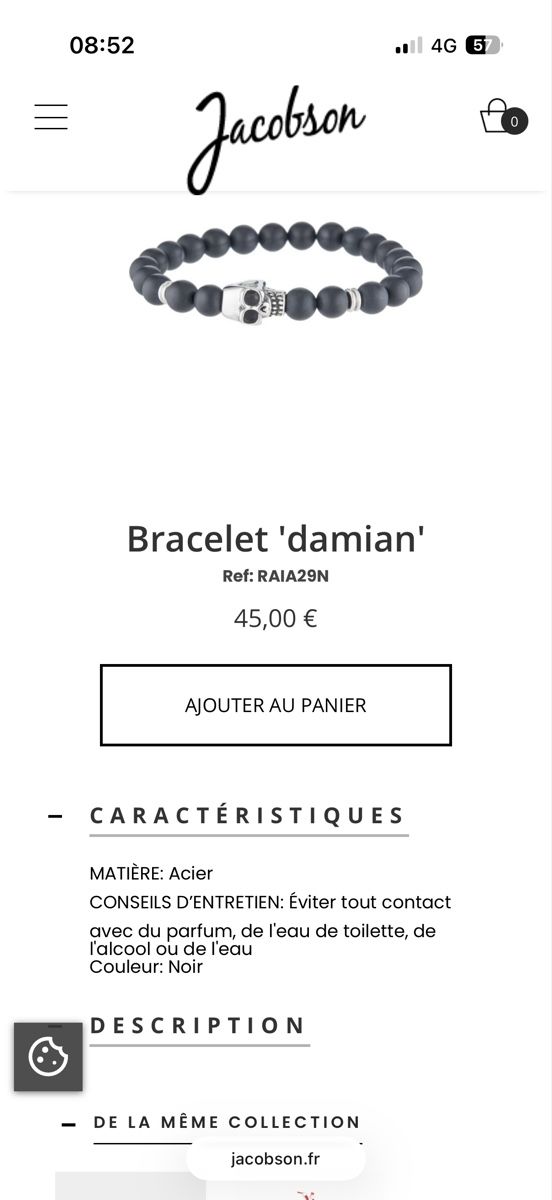 Bracciali & Braccialetti: Bracelet Jacobson - NEUF – Nuovo (secondo la descrizione) da Genève venduto da Igoreuf 1