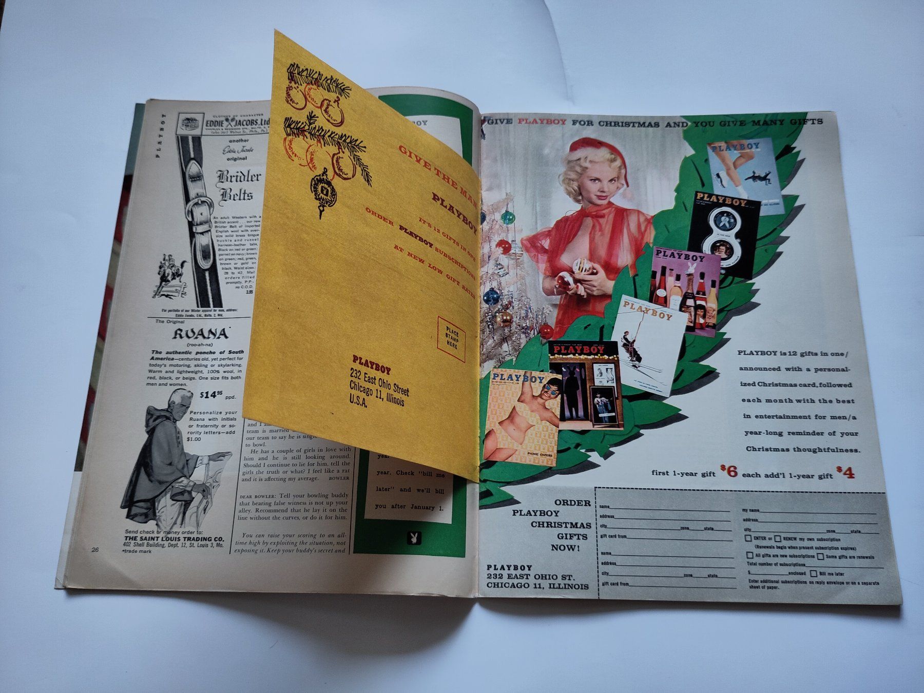 Revues & Magazines: Playboy Magazin Dezember 1958 – D'occasion à Schaffhausen par RolfMeister 3