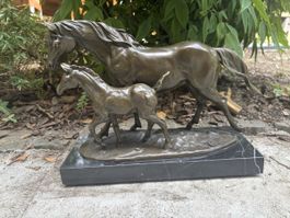 Statuette  bronze signée Milo