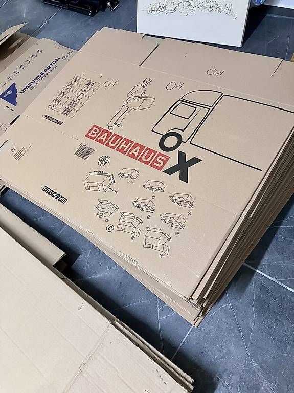 Cartoni: BAUHAUS Umzugskarton Multibox X  – Usato da Baden venduto da Gigelitante
