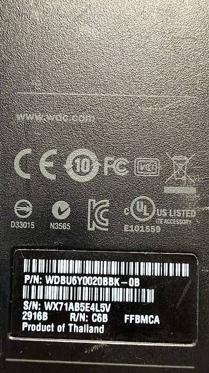 Western Digital Dischi rigidi: Disque dur externe WD Elements 2 To USB 3.0 – Usato da Collombey venduto da malik.bkn 3