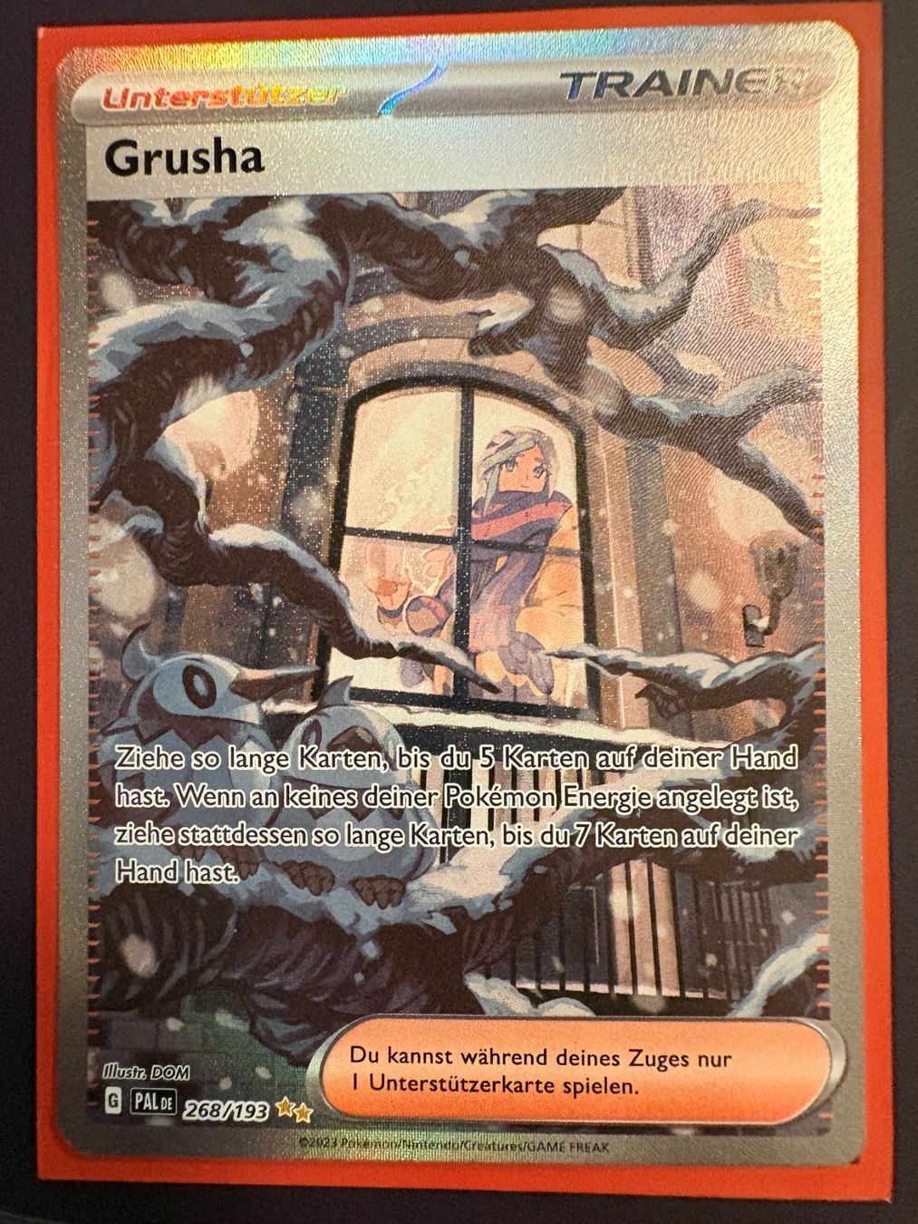 Pokémon Cartes à collectionner: Grusha #268/193 – Neuf avec emballage d'origine à Thalwil par ste_k8zr