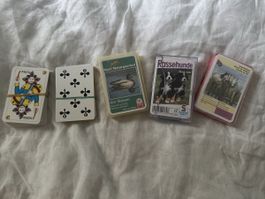 5x jeux de cartes