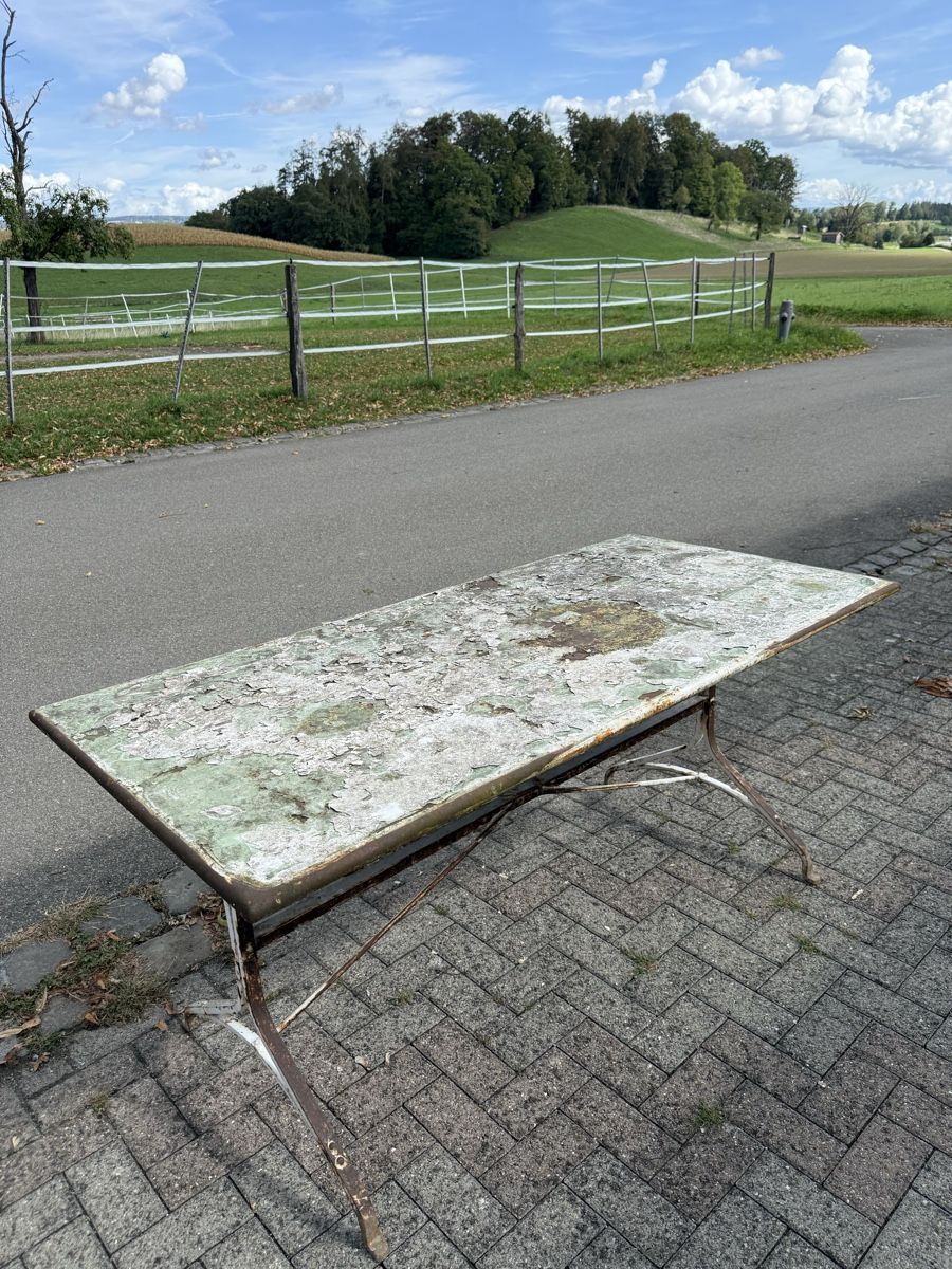 Tables: Vintage antiker Gartentisch – D'occasion à Menzengrüt par SC1973