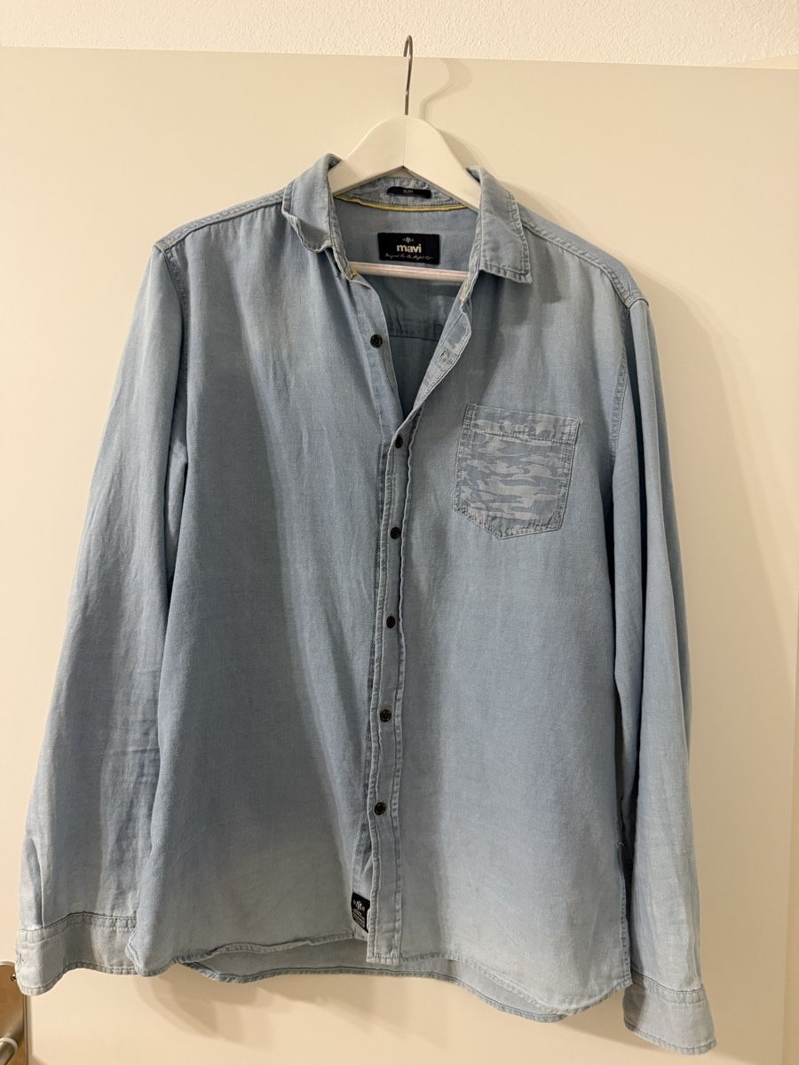 Mavi Camicie: Mavi Denim Shirt - Men's Medium – Usato da St. Gallen venduto da kka_l9wg