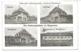 Elektr. Schmalspurbahn Solothurn-Niederbipp  Stationsgebäude