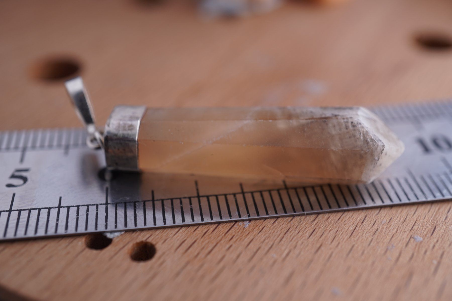 Pendentifs: Calcit  Gelb     Anhänger  ab 1.- TOPSTONE – Neuf avec emballage d'origine à Eschenbach SG par topstone