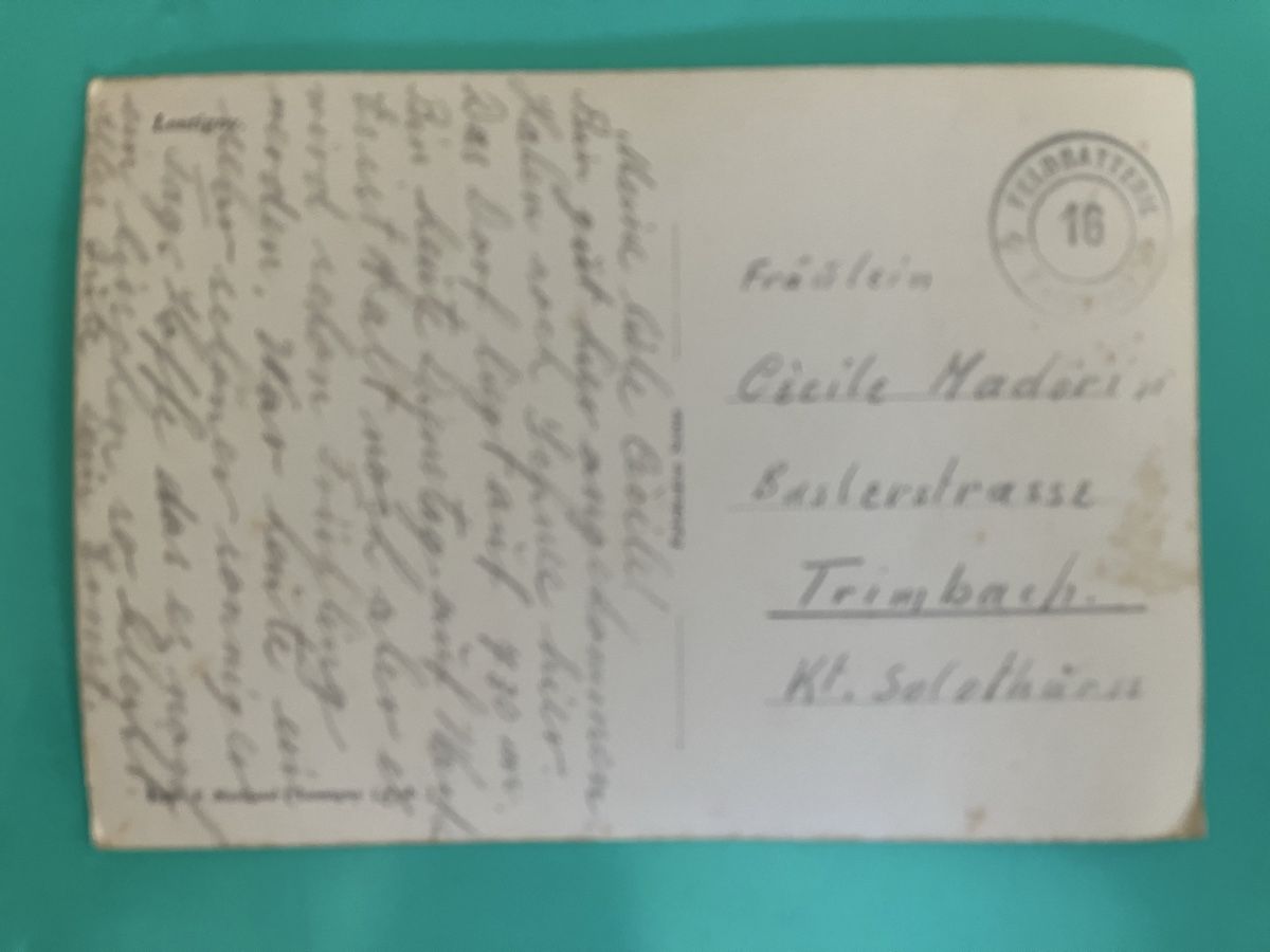 Ansichtskarten: Lentigny mit Kirche, guter Zustand – Gebraucht aus Bauma von Baumer71 1