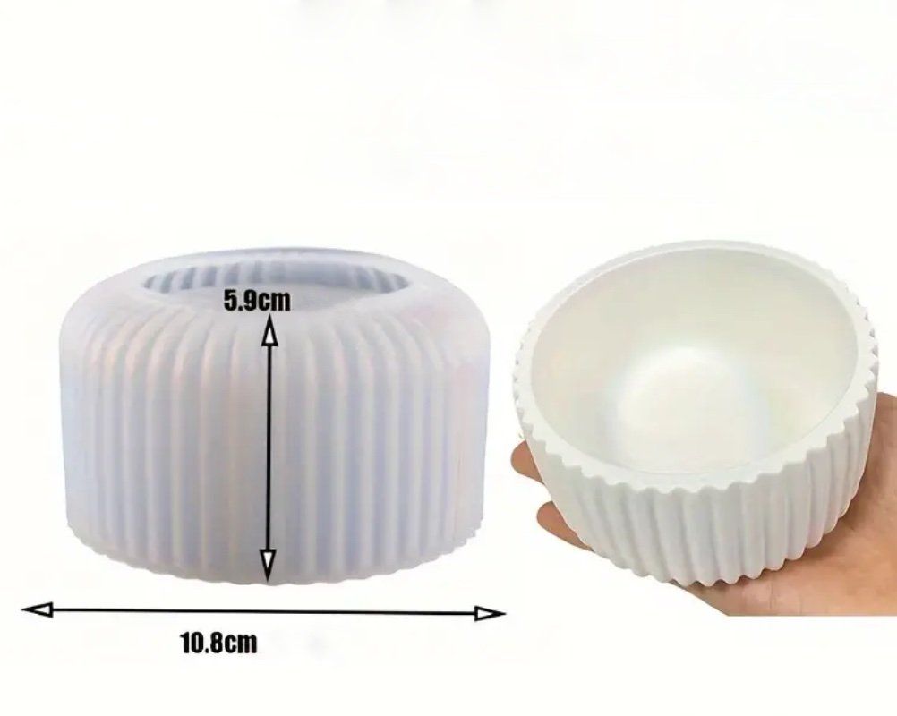 Backformen: Giessform Silikonform Schale 2er Set – Neu und originalverpackt aus Kaltbrunn von schere-stein-papier 2