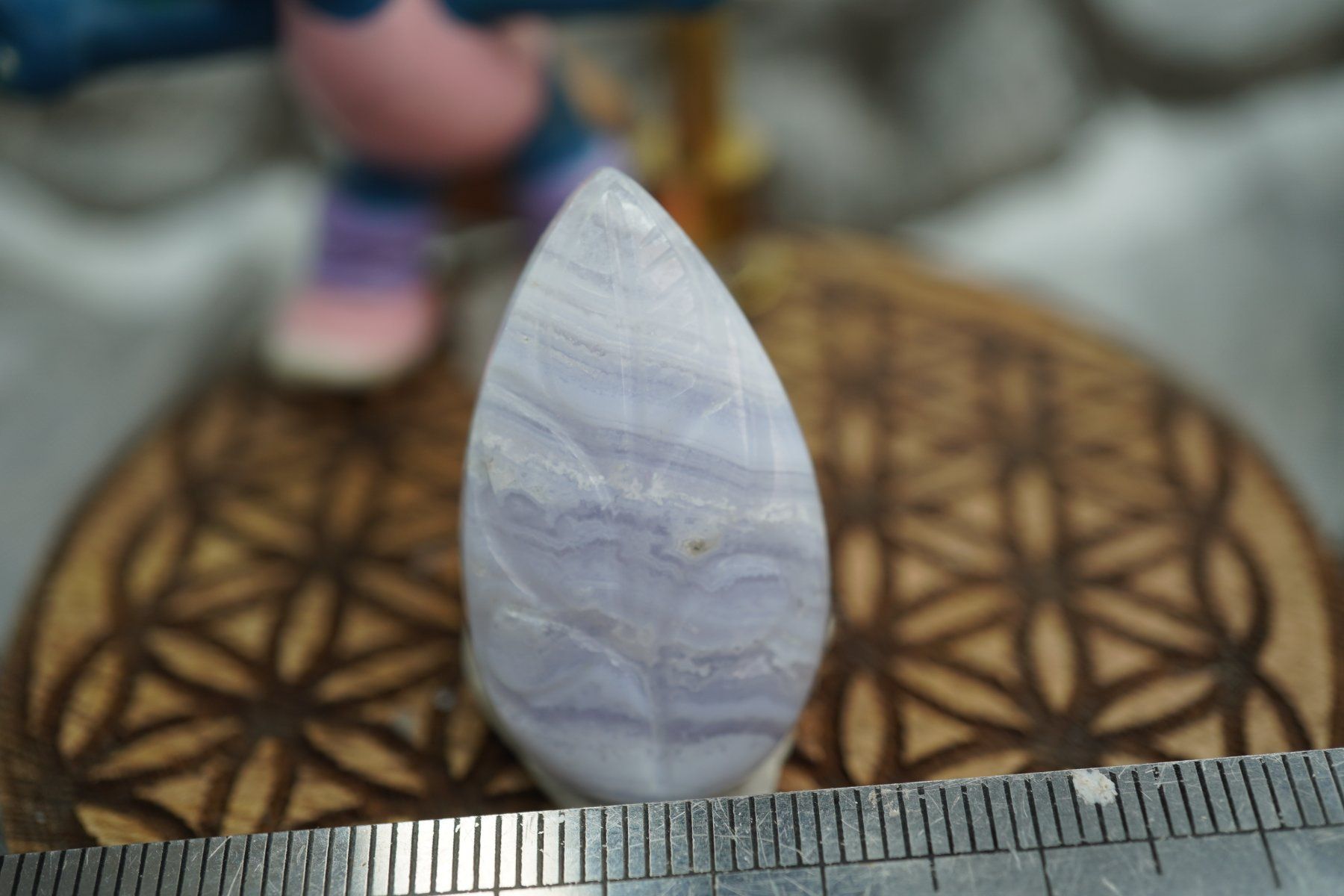 Mineralien & Heilsteine: Chalcedon     Blatt Geschnitzt  Cabochon   Ab 1.- – Neu und originalverpackt aus Eschenbach SG von topstone 3