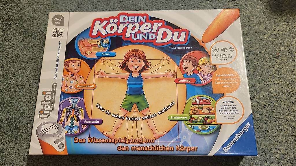 Tiptoi Giochi: tiptoi dein Körper und du – Usato da Adliswil venduto da teuflchn