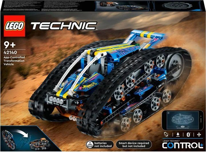 Lego Kit di costruzioni: Lego Technic 42140 App-gesteuertes Transformationsfahrzeug – Usato da Zürich venduto da artsandstuff