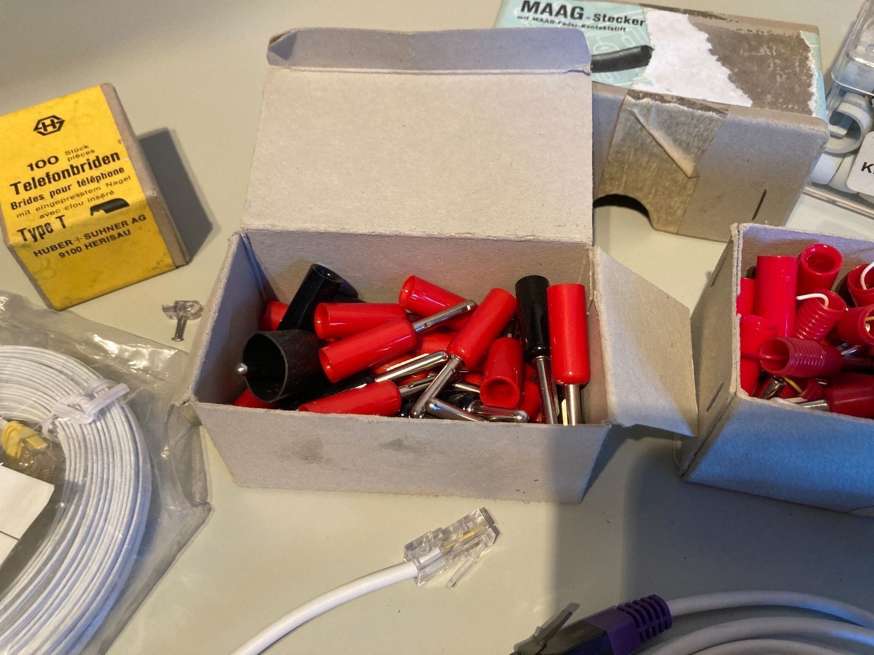 Cavi: Diverse Stecker Kabel Briden – Usato da Sargans venduto da Pacor 4