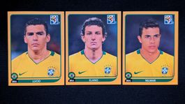 Panini South Africa 2010 (Swiss Edition) - Mini lot Brésil