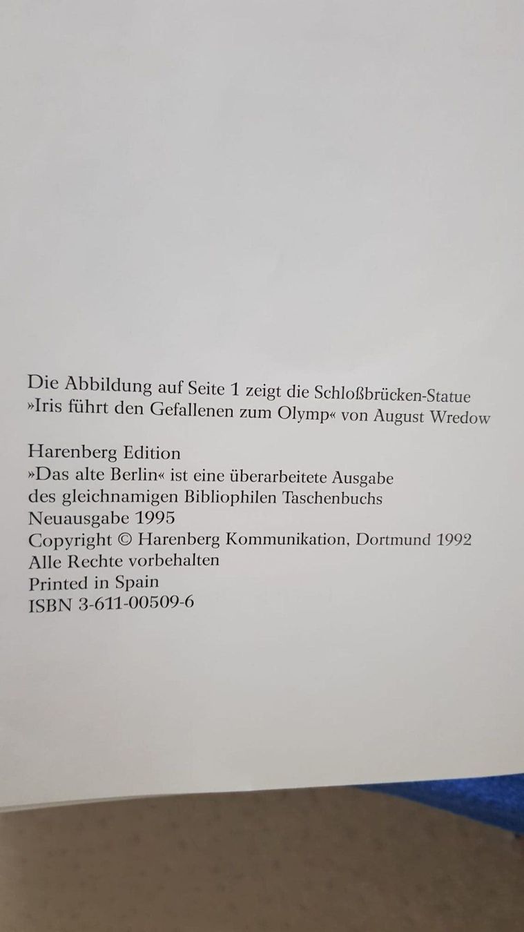 Libri: Das alte Berlin heute - Bildband – Usato da Spiegel b. Bern venduto da sus_xj97 5