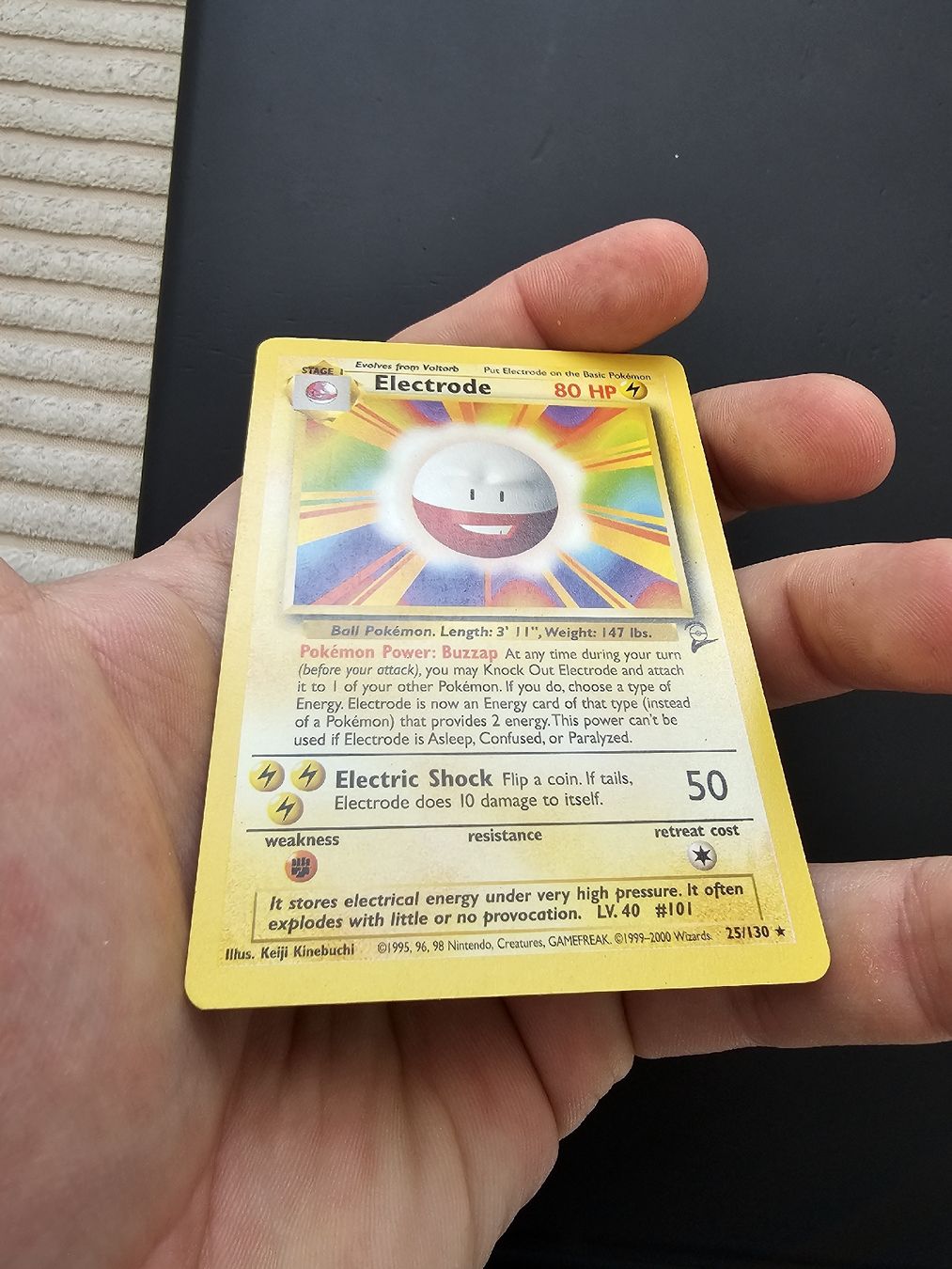Pokémon Carte collezionabili: Elektrode Pokemon Karte Base Set 2 Top – Usato da oberbuchsiten venduto da thug4 2