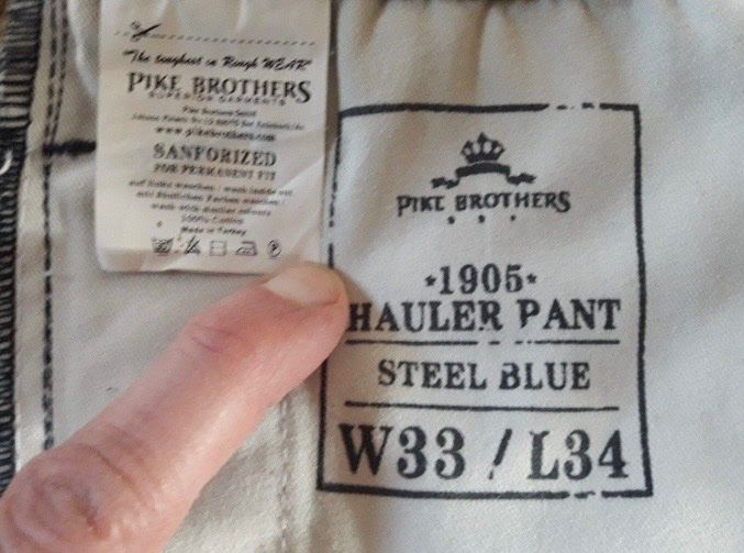 Pike Brothers Jeans: Pike Brothers Hauler Pant Selvedge Jeans – Usato da Sempach venduto da Pablonsky 3