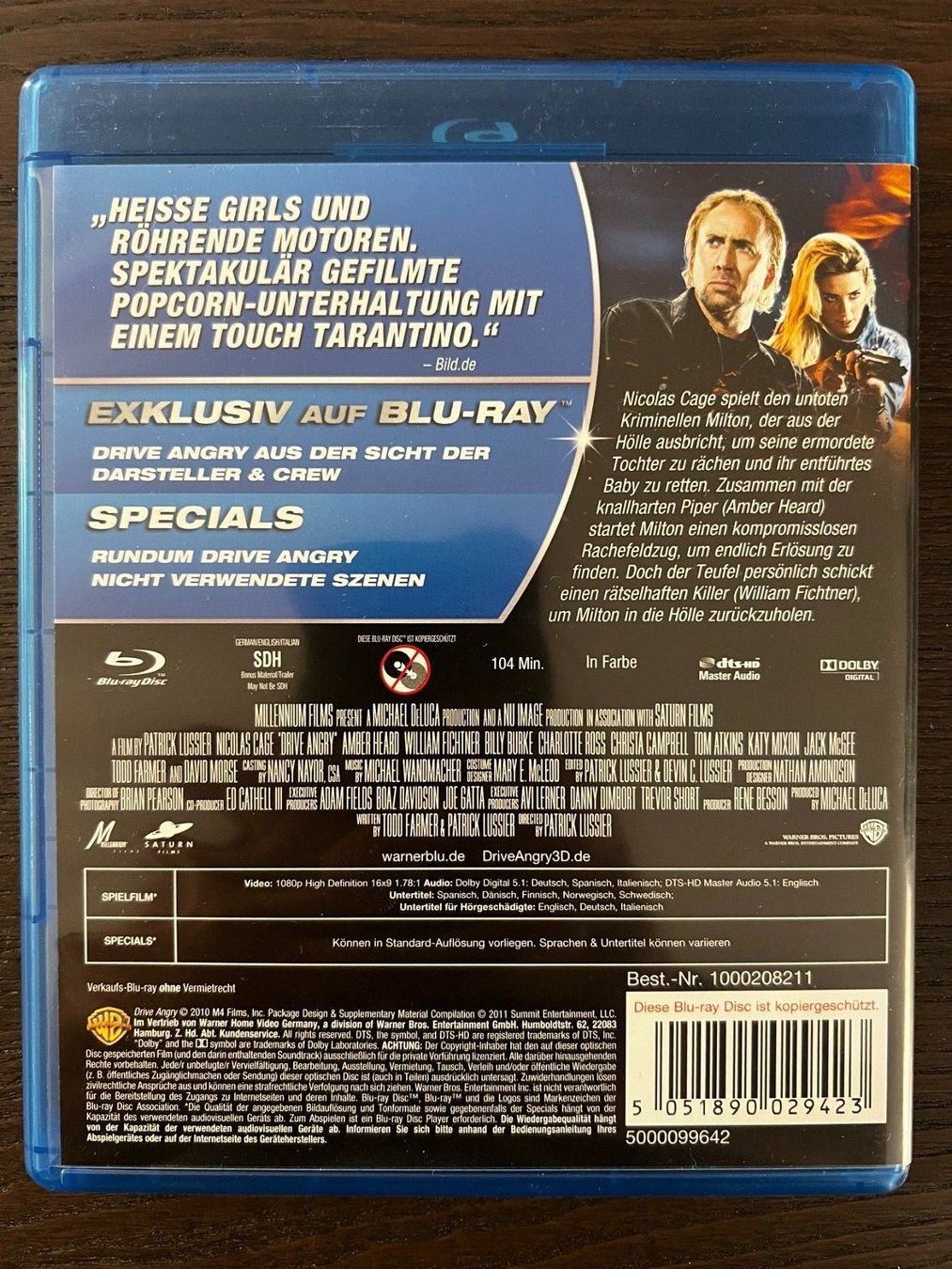 Alle DVDs: Drive Angry – Gebraucht aus Zürich von Blu-ray_ZH 1