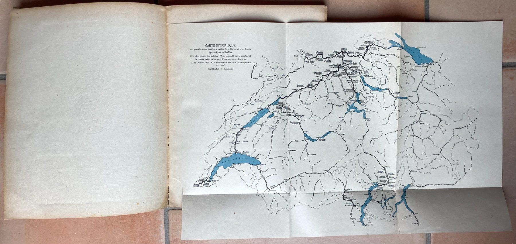 Libri: L'utilisation des eaux en Suisse. 1920 – Usato da Versoix venduto da HELVETICA_1 1