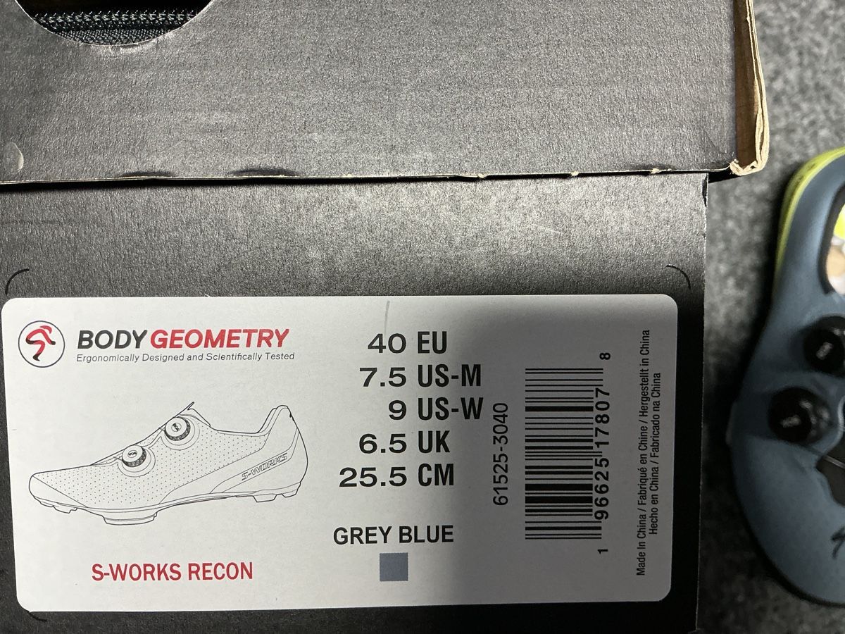 Specialized Herrenschuhe: Specialized s-works Recon taille 40 – Neu und originalverpackt aus Borex von b-cycle 2