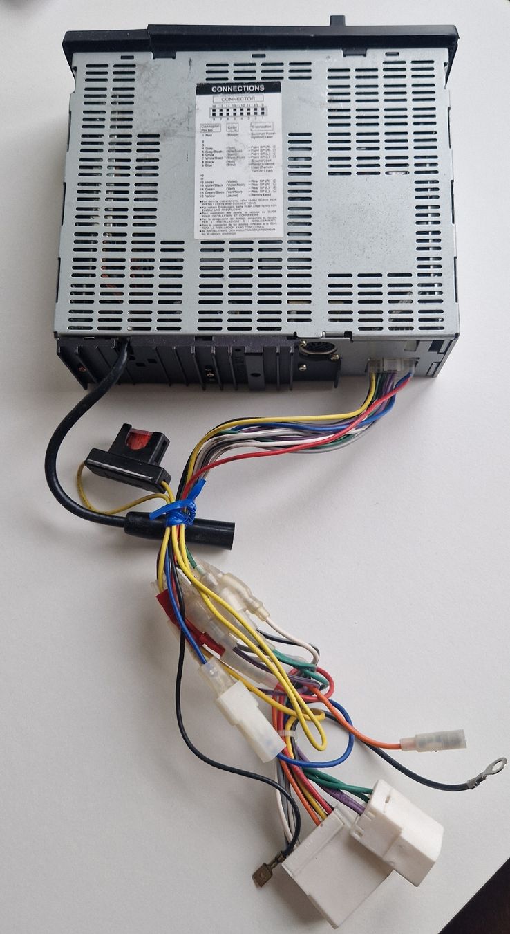 Alpine Lettore multimediale & Streamer: Autoradio cassette Alpine TDM-7543M – Usato da Courgenay venduto da mat_tb6v 4
