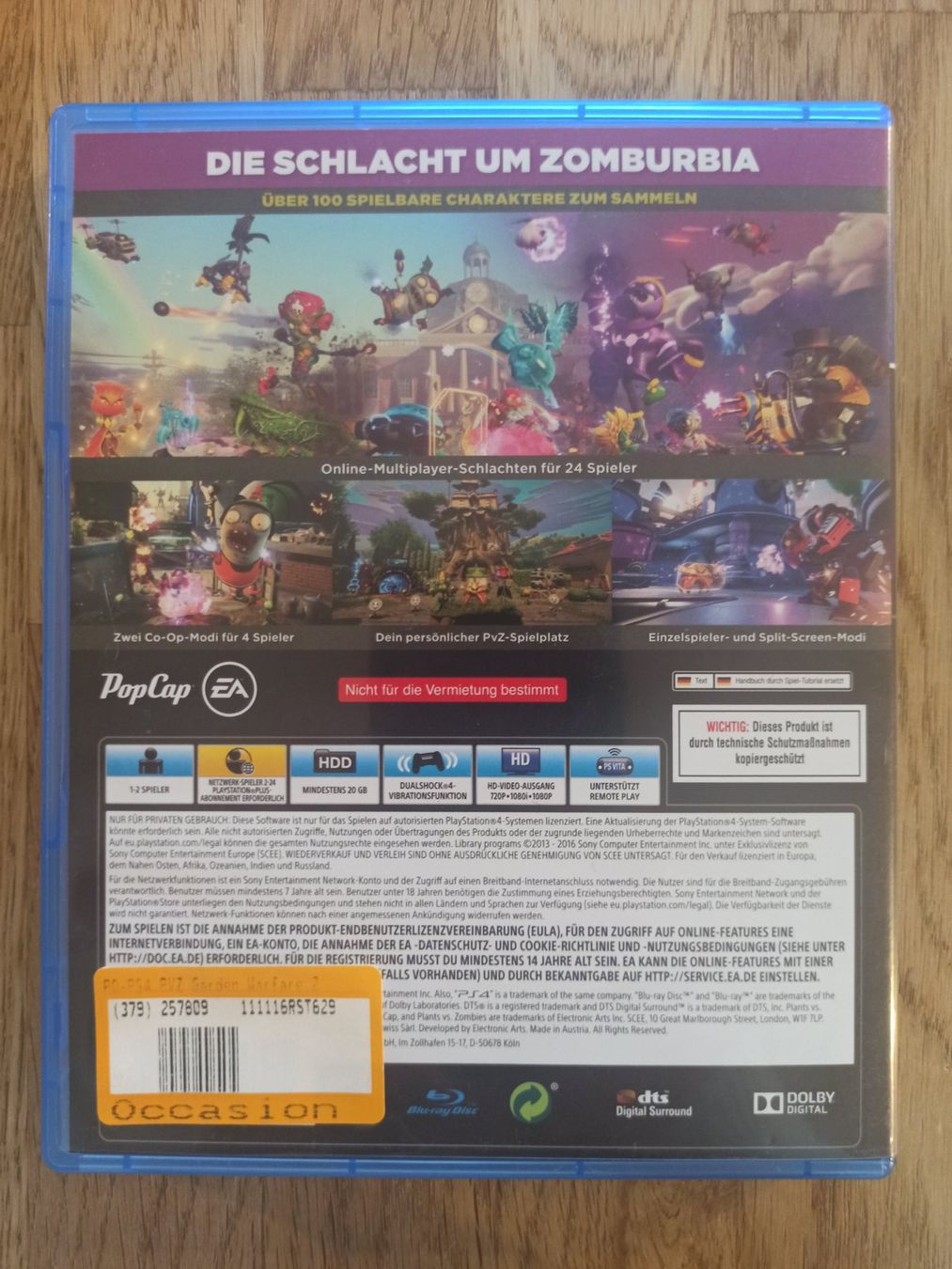 Giochi: Plants vs. Zombies: Garden Warfare 2 PS4 / PS5 – Usato da Oberweningen venduto da mar_87mx 1