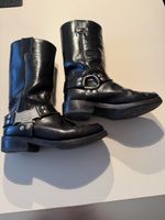 Harley-Davidson Lederstiefel schwarz akzeptabel