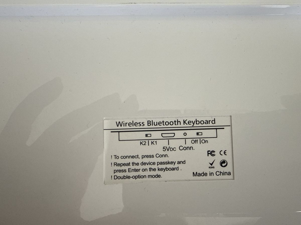Tastaturen: Wireless Bluetooth Tastatur – Gebraucht aus Cham von ReUse_and_ReCycle 1