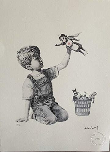 Grafica & Litografie: Banksy Game Changer numéroté 22/150 – Nuovo e nell'imballaggio originale da Confignon venduto da Mafior1977