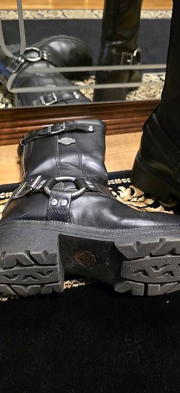 Harley-Davidson Damenschuhe: Harley Davidson Damen Lederstiefel, Motorrad – Gebraucht aus Kaufdorf von Nati-Nati 5