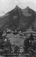 Gruyères FR - Denti di Broc und Chamois