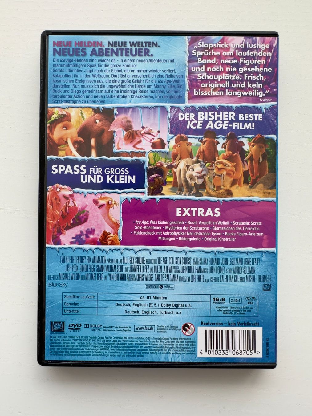 Tutti i DVDs: Ice Age 5 - Kollision voraus – Nuovo (secondo la descrizione) da Nottwil venduto da grabi77 1