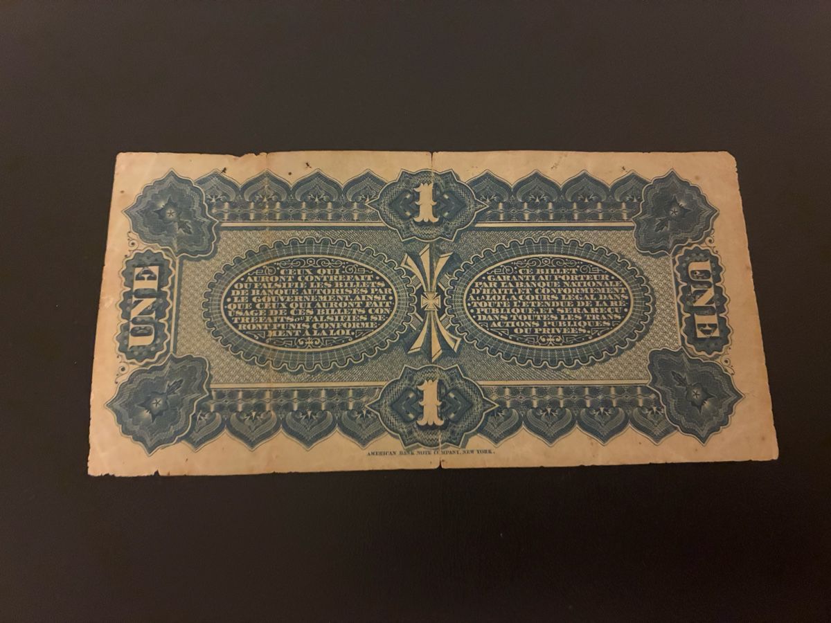 Banknoten: 1 piastre P.70.    1875 – Gebraucht aus Dällikon von Woldbanknoten 2