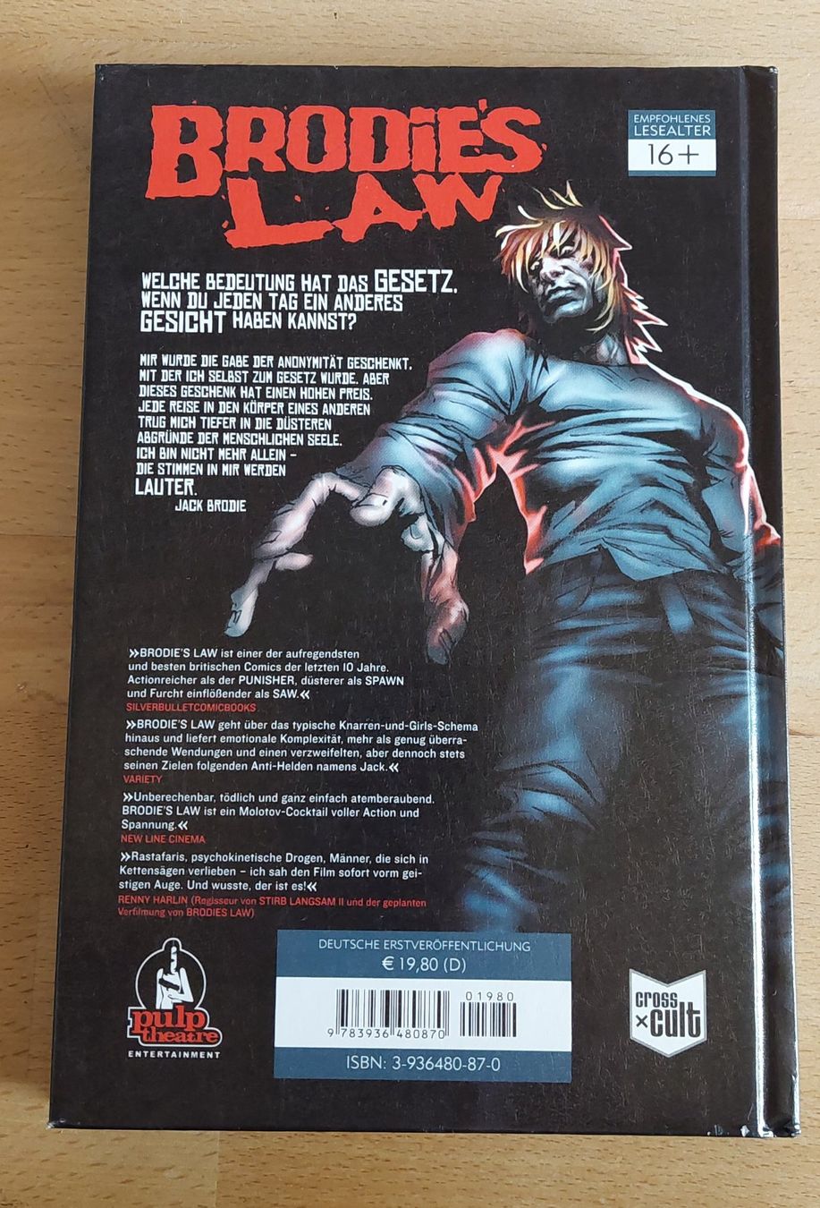 Fumetti: Brodies Law, Bd.1 : Projekt Jameson – Nuovo (secondo la descrizione) da Altstätten SG venduto da bluedine 1