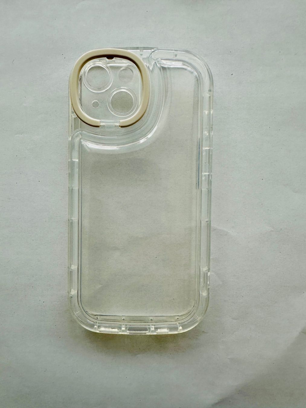 Cover & Protezioni schermo: Transparent, iPhone15 Pro Max, protection case with stand – Nuovo e nell'imballaggio originale da Gattikon venduto da Sarahs_Schatzkammer 2