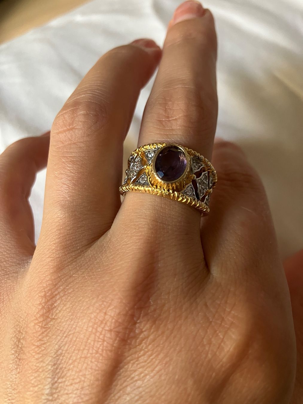 Anelli: Vintage Ring aus den 80er Jahren – Usato da Walchwil venduto da Maxana 7