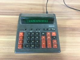 Gebrauchter Vintage Facit Taschenrechner Funktionstüchtig